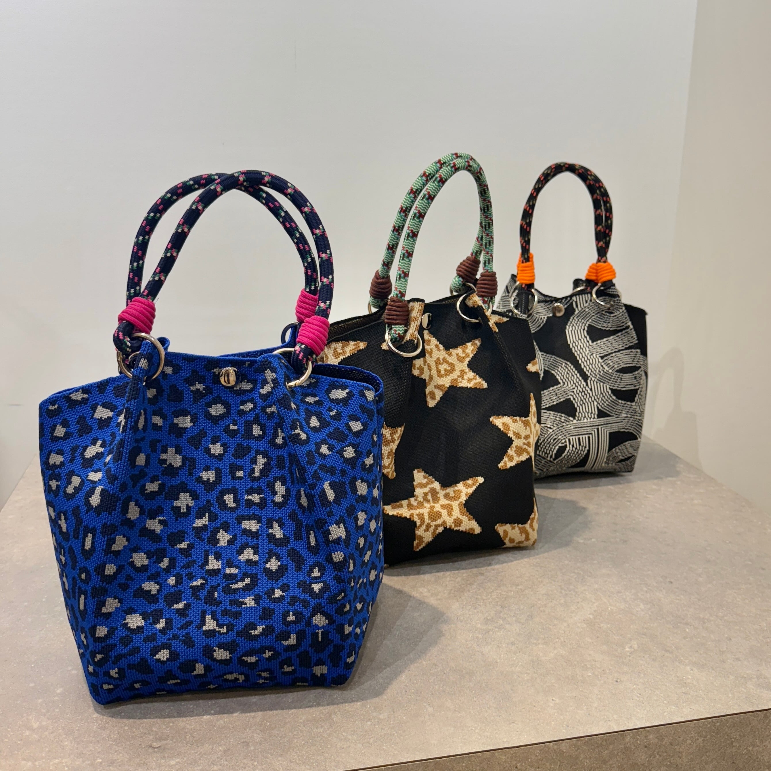 【オンライン・福岡店限定】柄バッグ