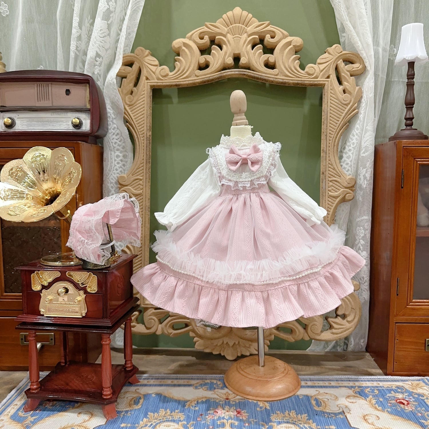 BJD,DD,SD,MDD,MSD,YOSDドール服 スーパードルフィー ロリータドレス