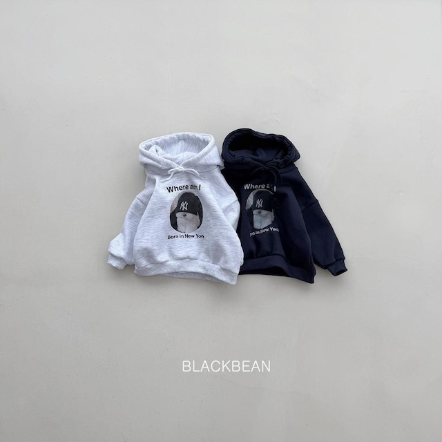 ブラックビーン / blackbean / ビニーフーディー / 韓国子供服 / キッズ / 26winter〖取寄〗*ベビーS~XL*