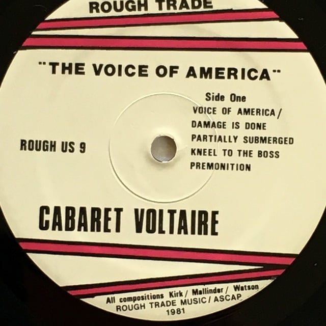 LP】Cabaret Voltaire – The Voice Of America | マメシバレコード