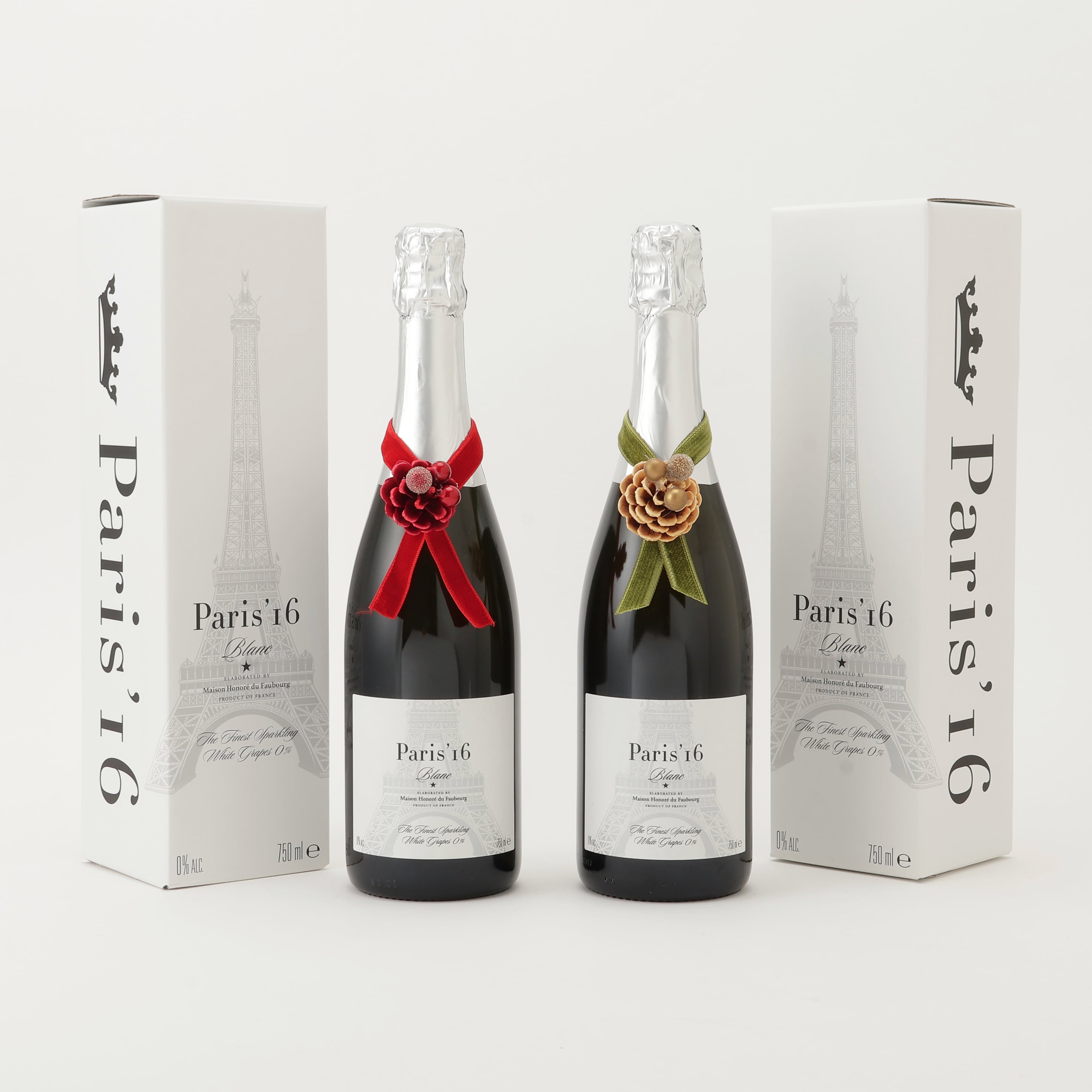 Paris'16 Blanc ペンダントリースセット【ノンアル】（750ml・箱入り