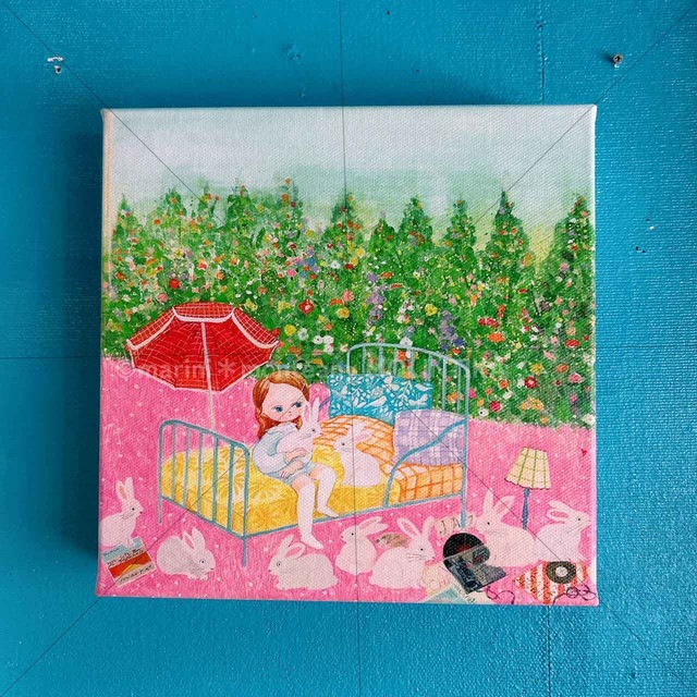 キャンバスプリント 「 coffee&newspaper&pancake」