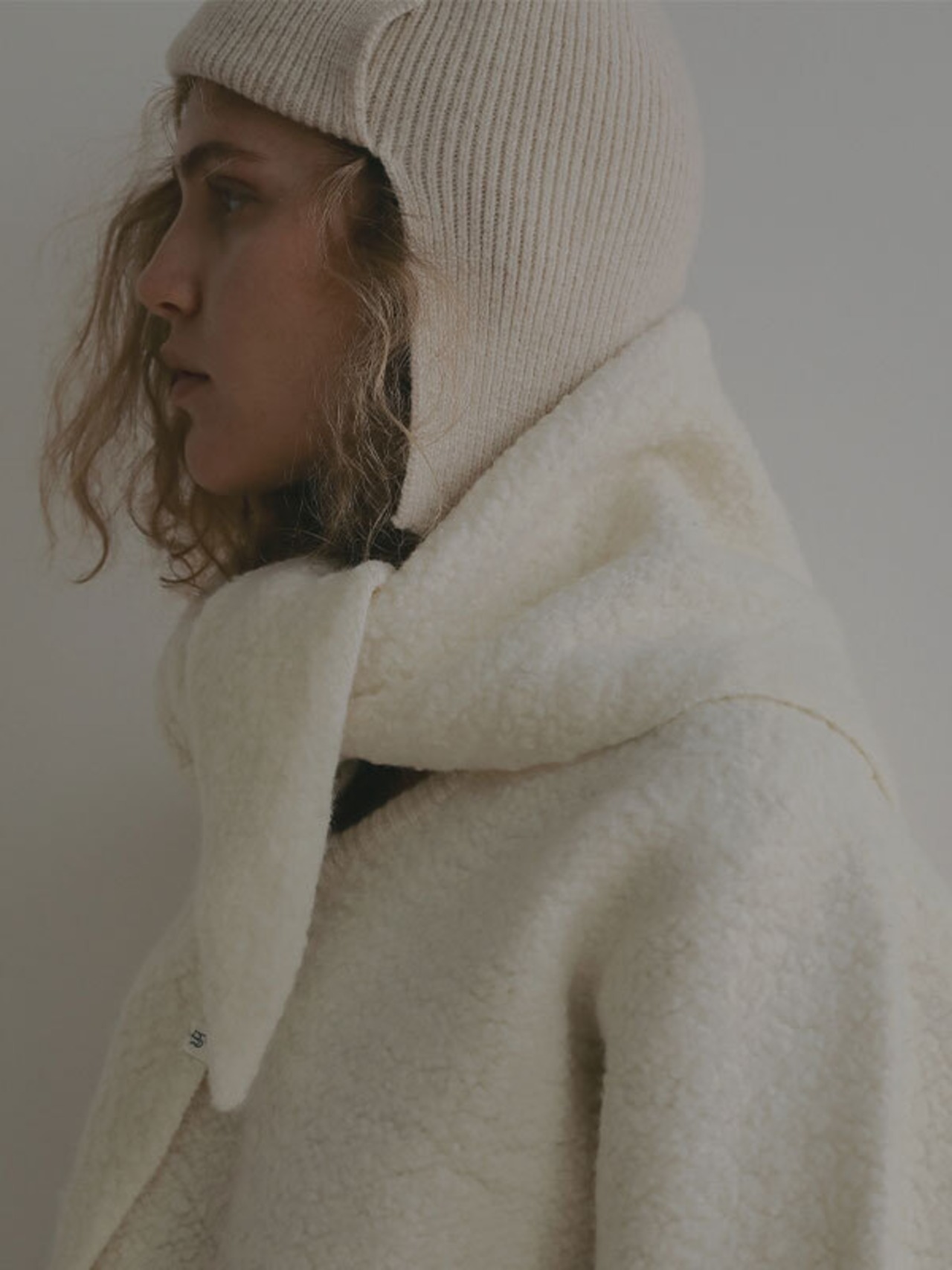 ETRE TOKYO バンピーストールニットプルオーバー 2色展開