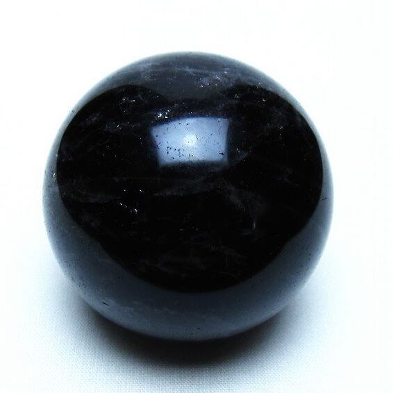 モリオン 黒水晶 丸玉 56mm 一点物 151-9439