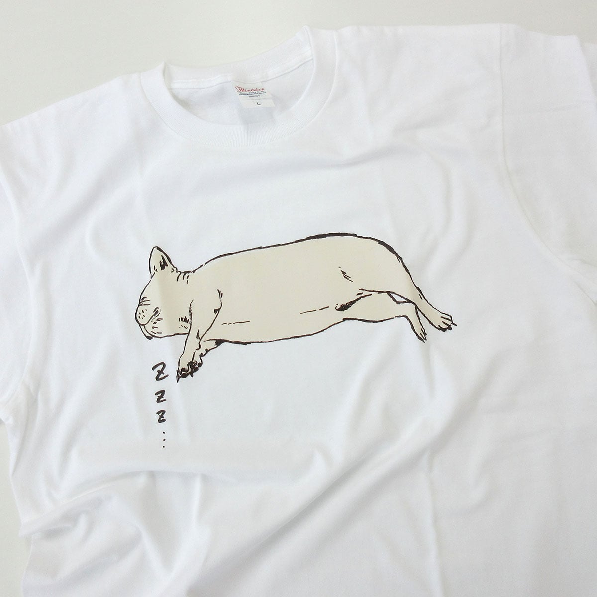 選べるデザイン フレンチブルドッグ Tシャツ dog76 ブヒ フレブル 半袖・長袖  ユニーク イラスト