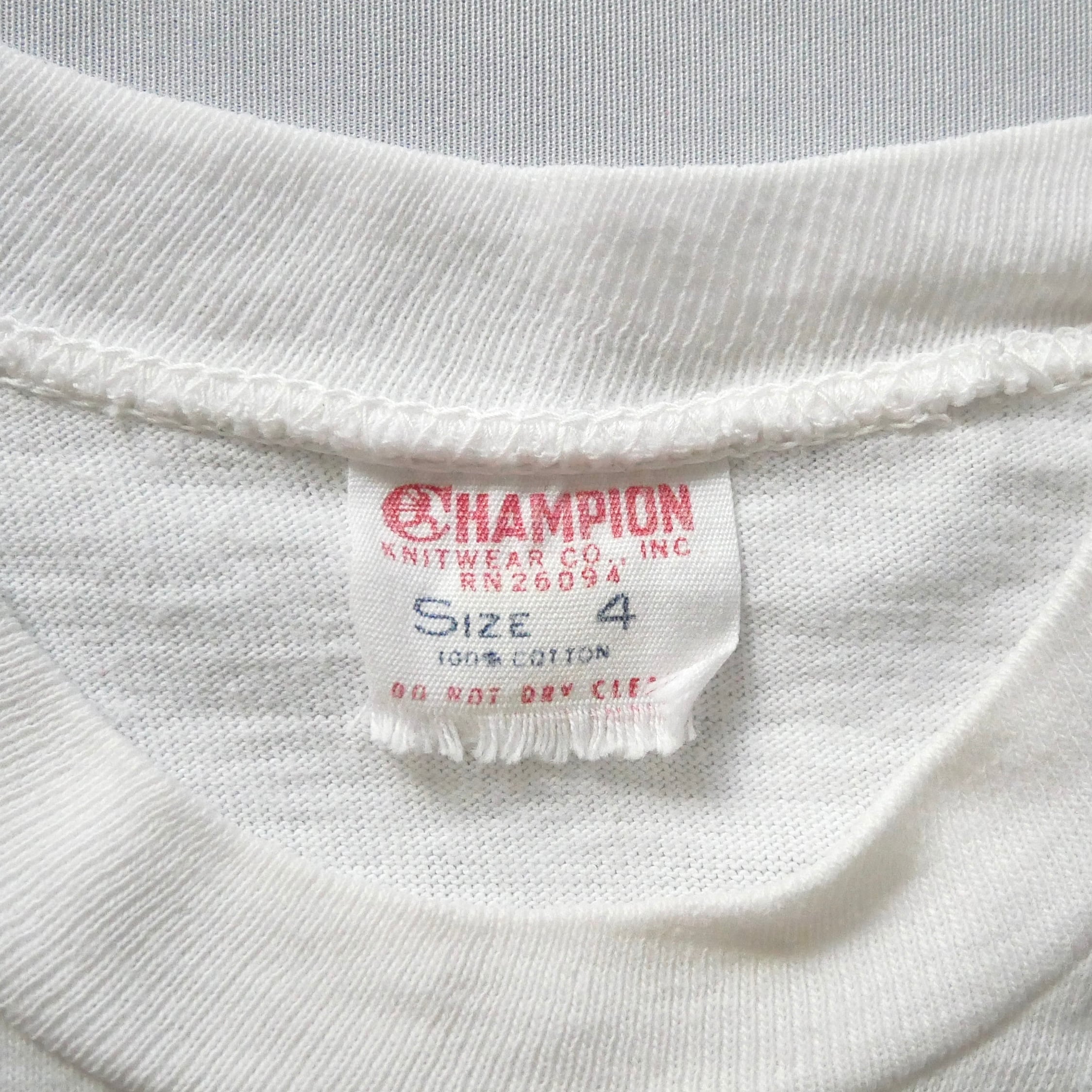 KIDS】60s vintage champion runner's tag Tshirt キッズヴィンテージ