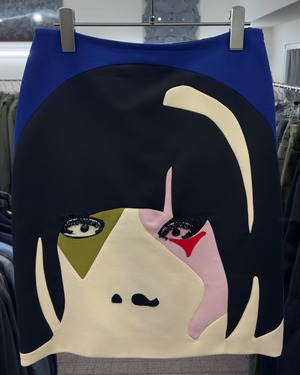 SS2014 PRADA FACE SKIRT
