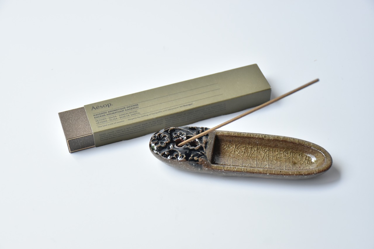 小代瑞穂窯 / 福田るい : 香立 / 花入 (小) ㉑