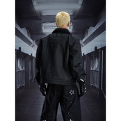 【暖かさUP】ファイヤーマンデニム中綿ジャケット T1983