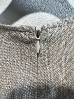 DKNYダナキャランニューヨーク イタリア製リネンワンピース 海外古着