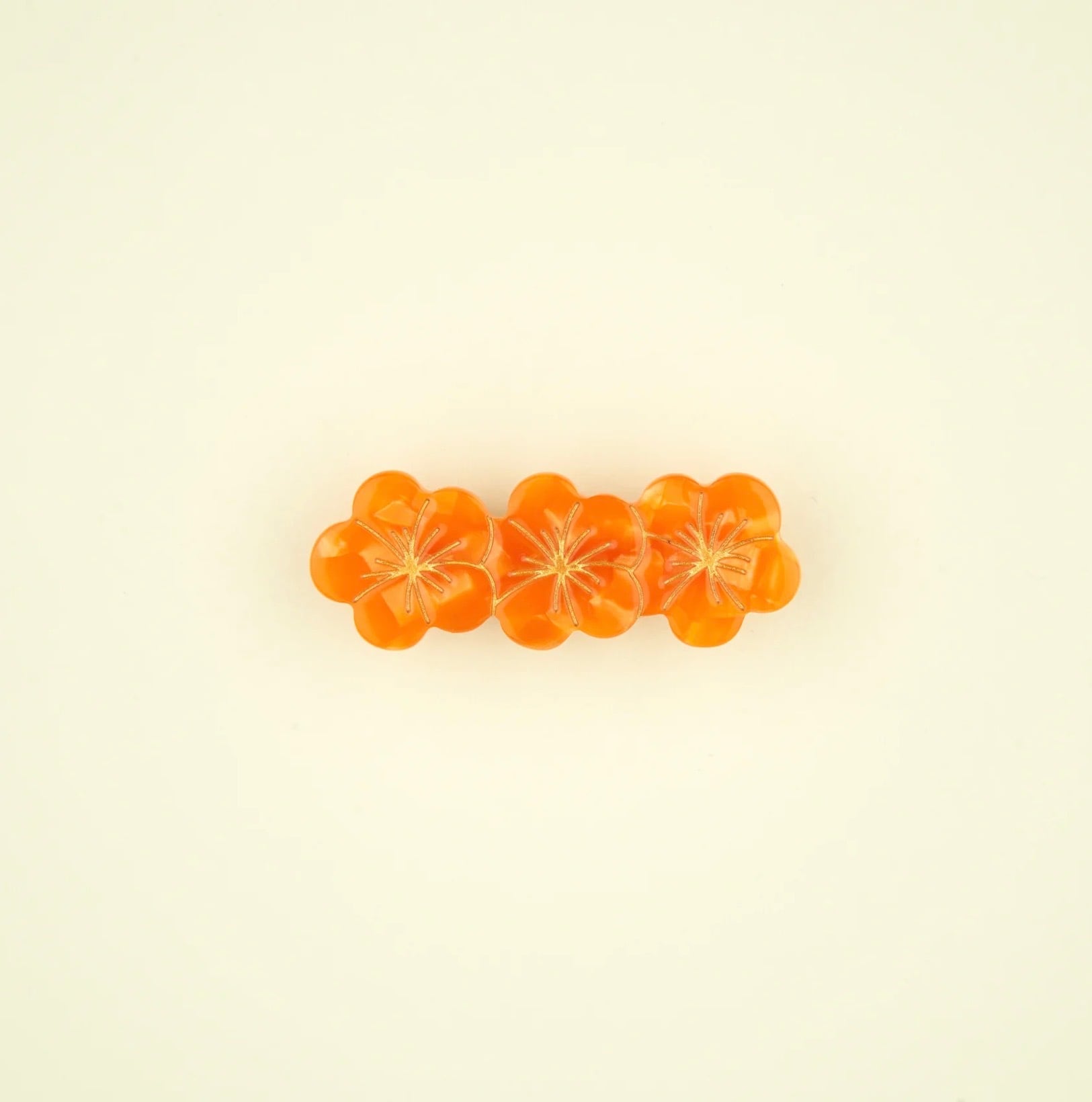 【Coucou Suzette Garden Party collection-Nasturtium hair clip-】