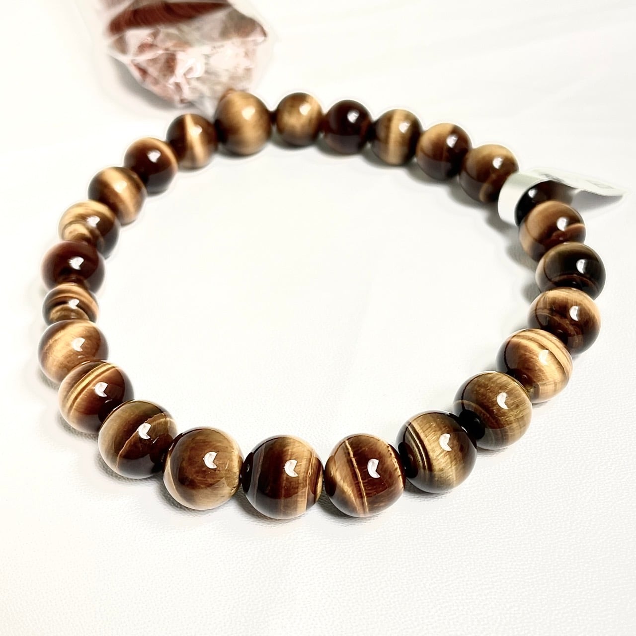 虎目水晶（タイガーアイ） 念珠 数珠 12mm G-122 | 宝石時計