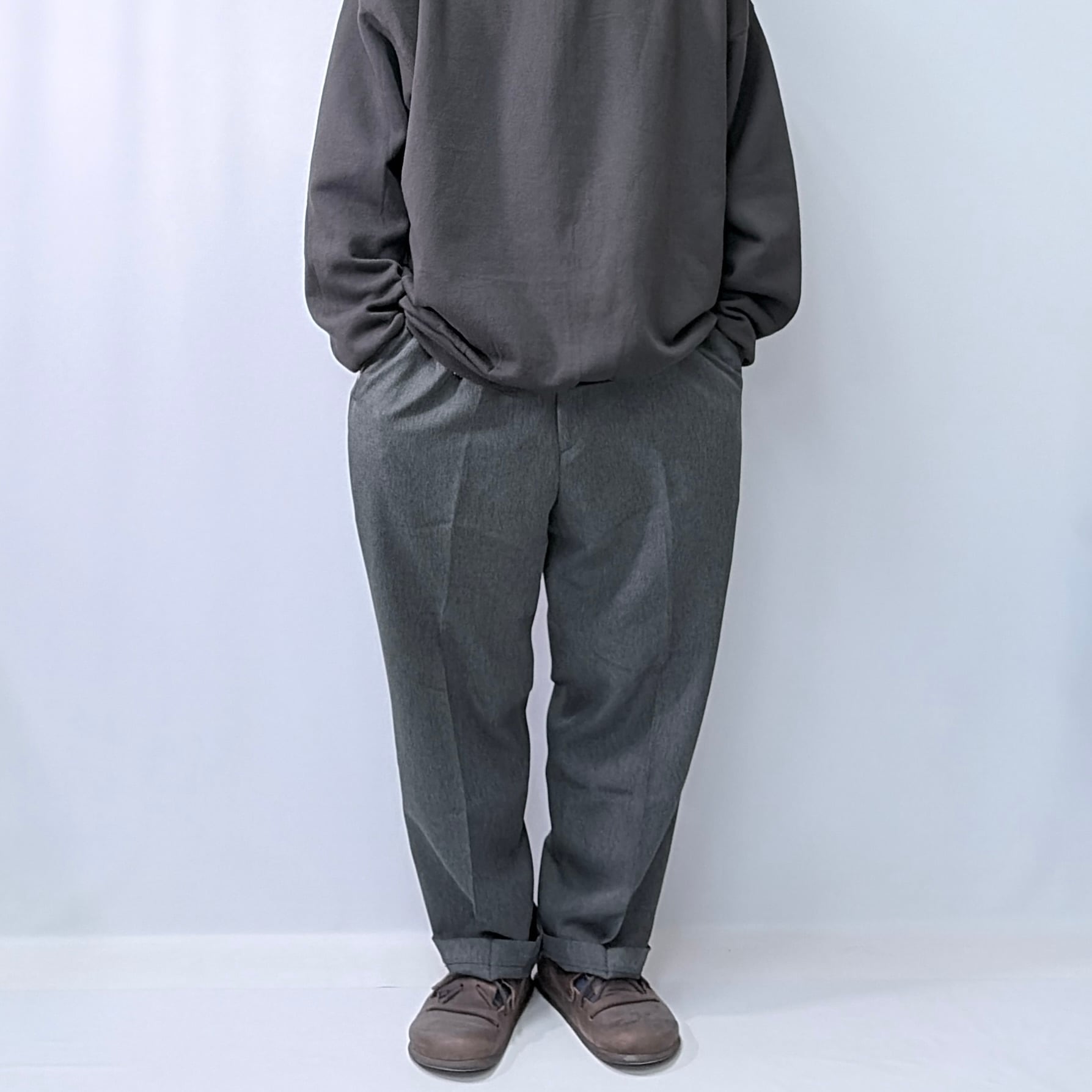 00s LEVIS リーバイス アクションスラックス パンツ チャコールグレー