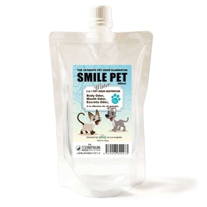 スマイルペット480ml ペット消臭 対策 ペットの身体の中から消臭するミネラルイオン水