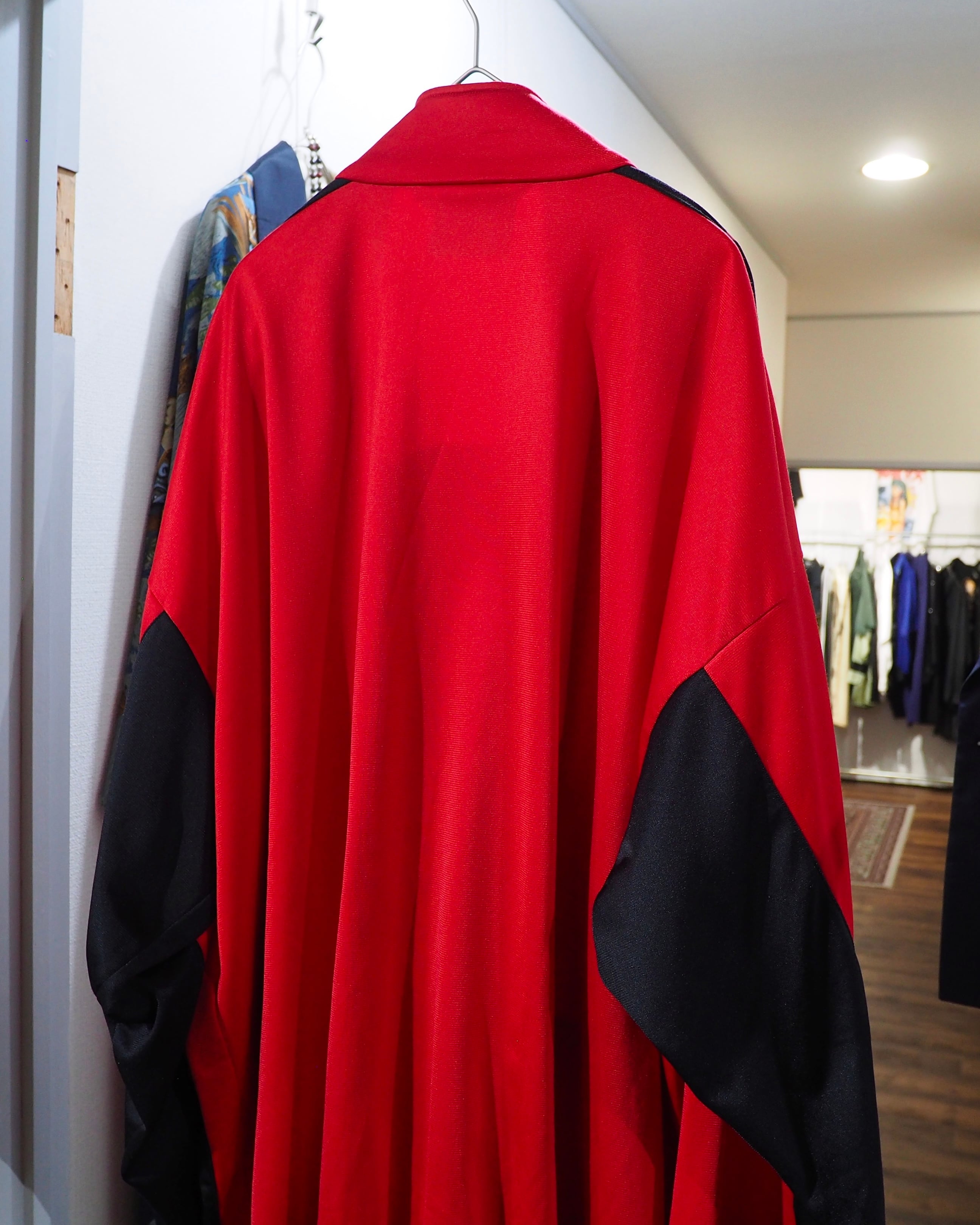 XXL " Old Reebok " Hand painted Custom Over silhouette vintage Track jacket