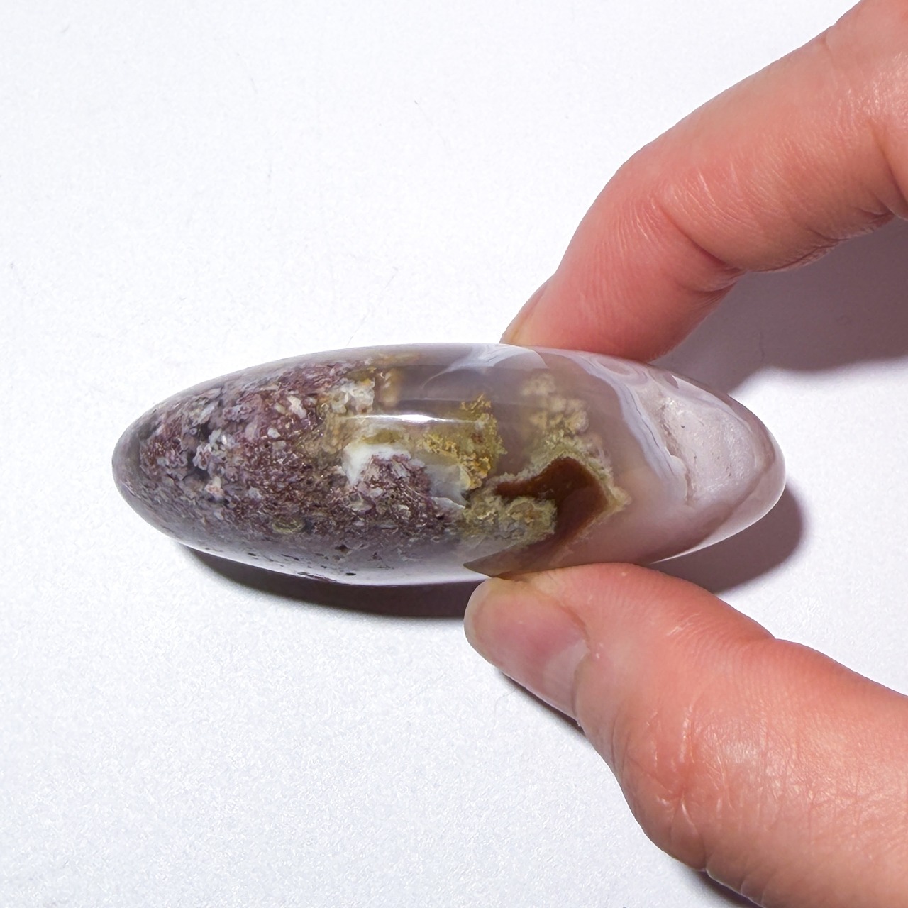 シーニックモスアゲート01 パーム ＊ Moss Agate ＊ 天然石