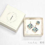 もざいく　陶器婚式アクセサリー