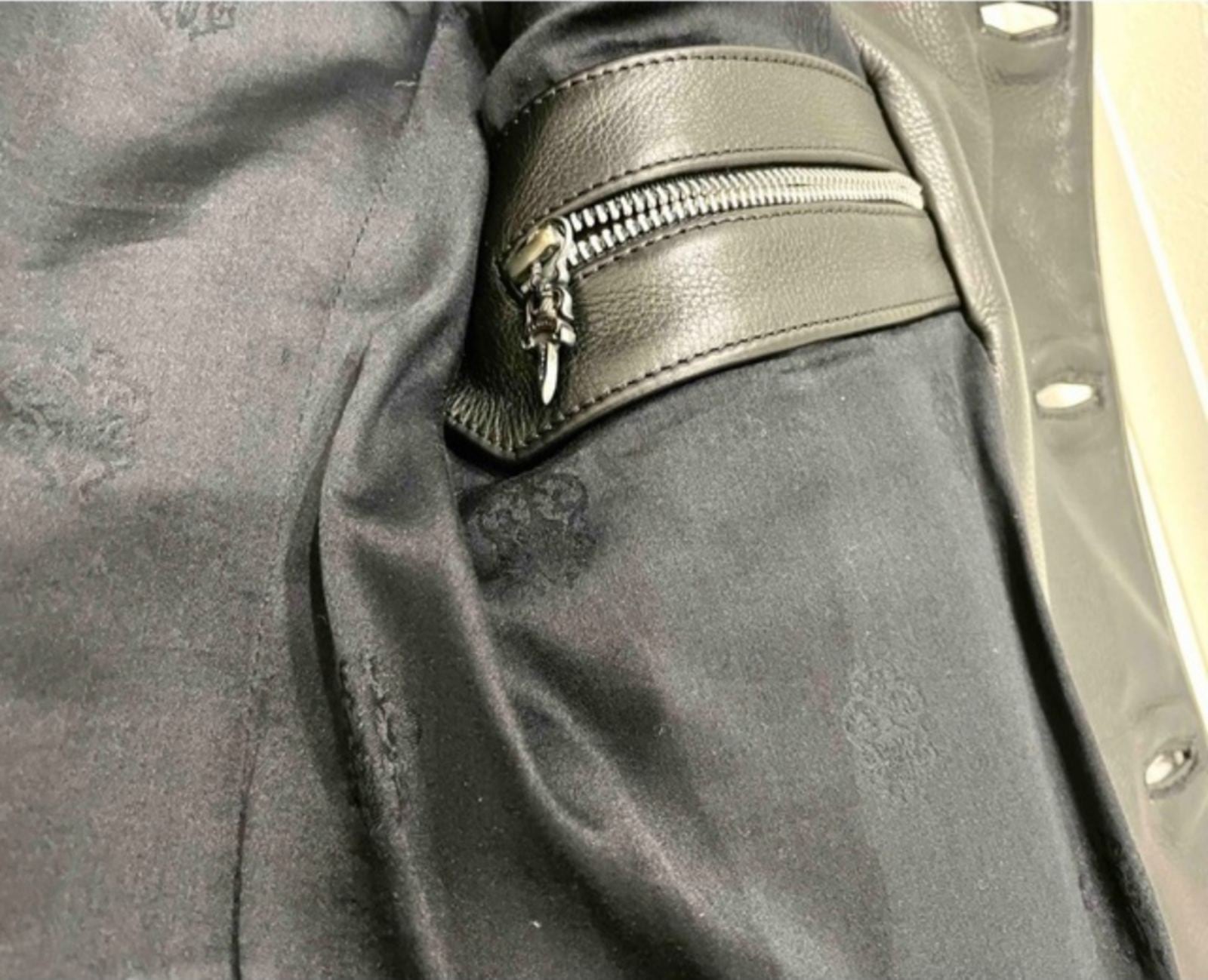 CHROME HEARTS クロムハーツ レザーコート ロングコート CHROME HEARTS クロムハーツ レザーコート ロングコート
