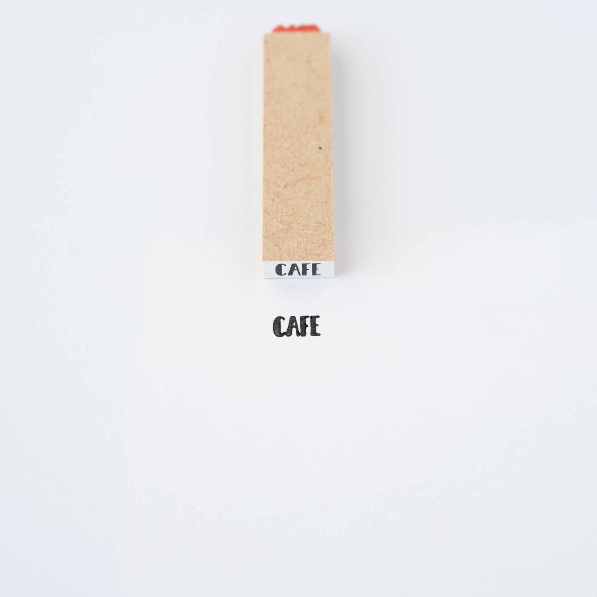 【小さな文字】CAFE_カフェ | はんこ