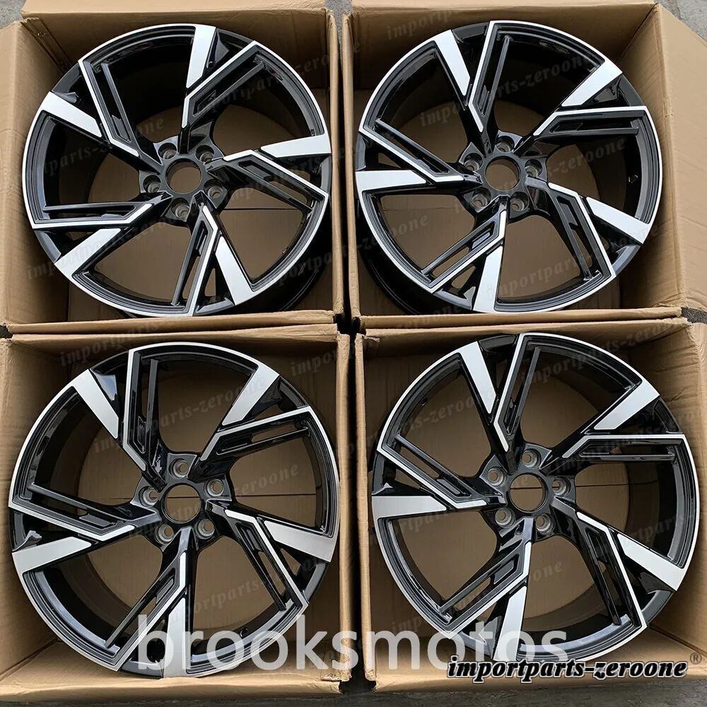 アウディ C7 RS6 RS7 21インチホイール21x9.5オフセット25 4 本セット