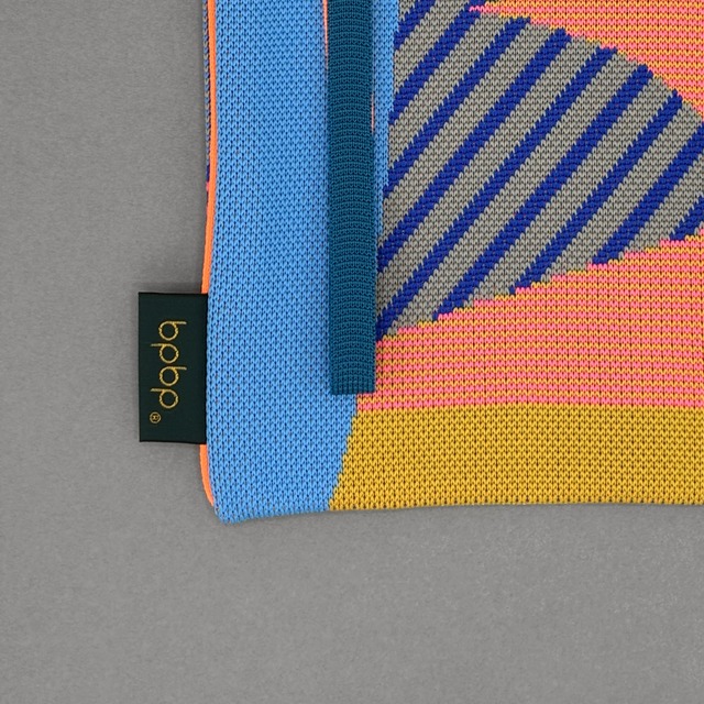 【MASARU SUZUKI】鈴木マサル PIPING HAND STRAP KNIT BAG PAPER LEAF パイピング ハンドストラップ ニットバッグ -ペーパーリーフ-