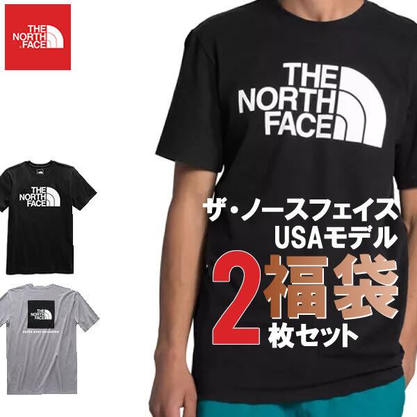 The North Face USAモデル ノースフェイス Tシャツ 2枚セット お楽しみ