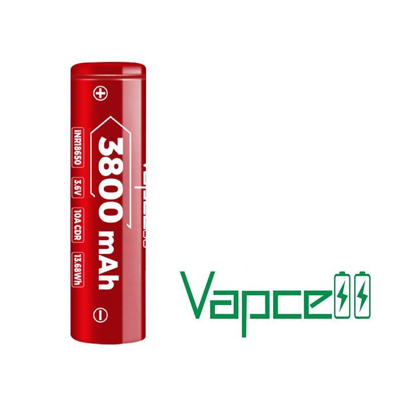 F38 Vapcell 18650 3800mAh | Pure Vapor Japan