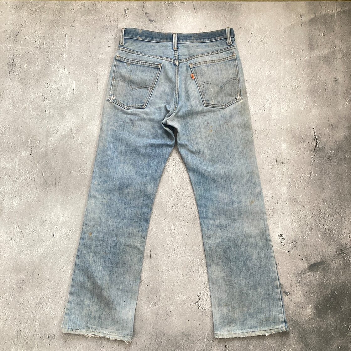 70s Levis 517 Orange Tab Real Grunge | Pay ID