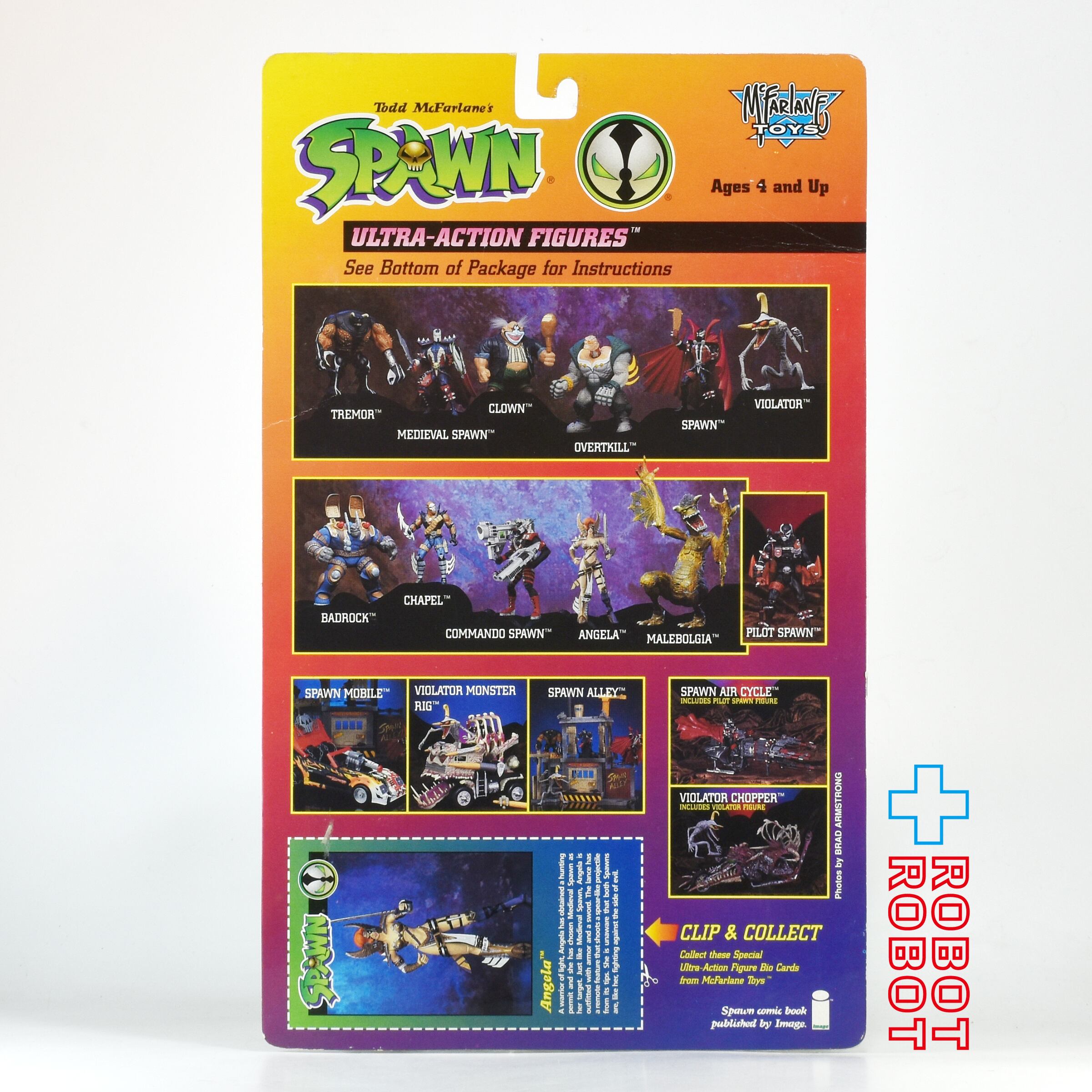 マクファーレン スポーン シリーズ2 アンジェラ アクションフィギュア