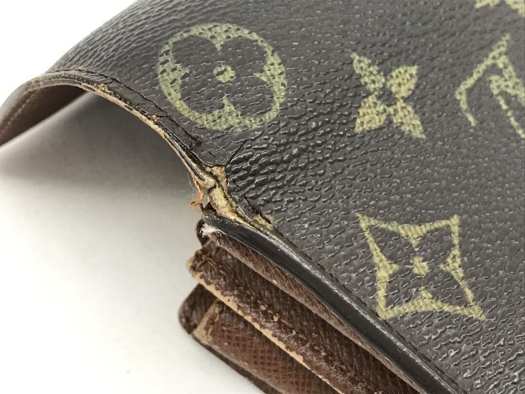極美品】ルイヴィトン ポルトフォイユガスパル モノグラム 折り財布  