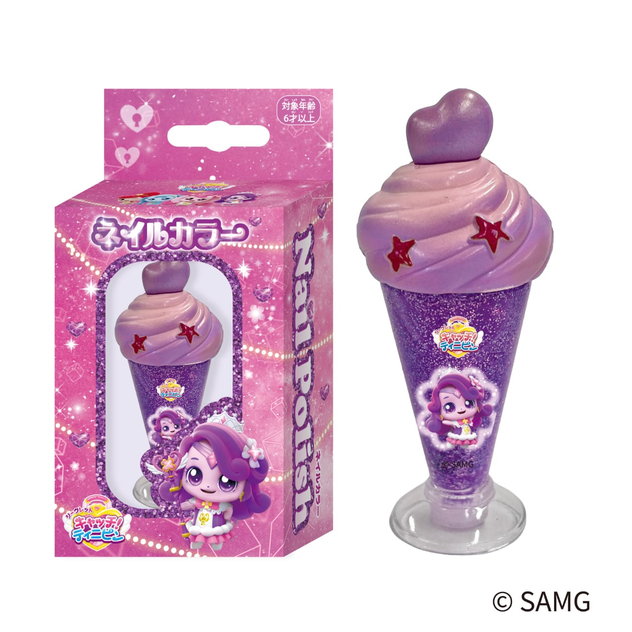 キャッチ!ティニピン ネイルカラー ラッキーピン