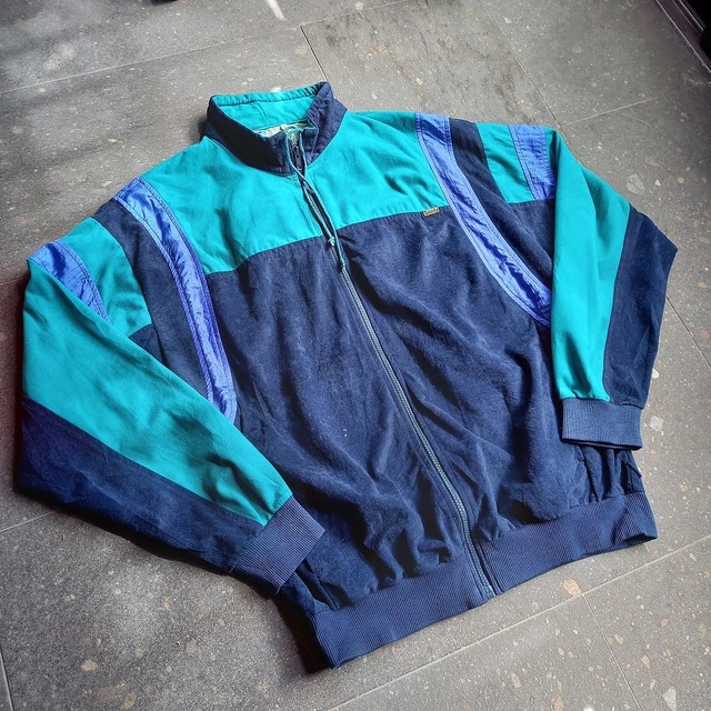 ヨーロッパ製 ベロアトレーニングジャケット used [104010]