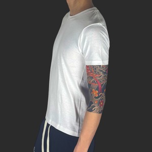 【迅速発送】 2COLOR/ELDOLADO simple back logo t-shirt【LT049】