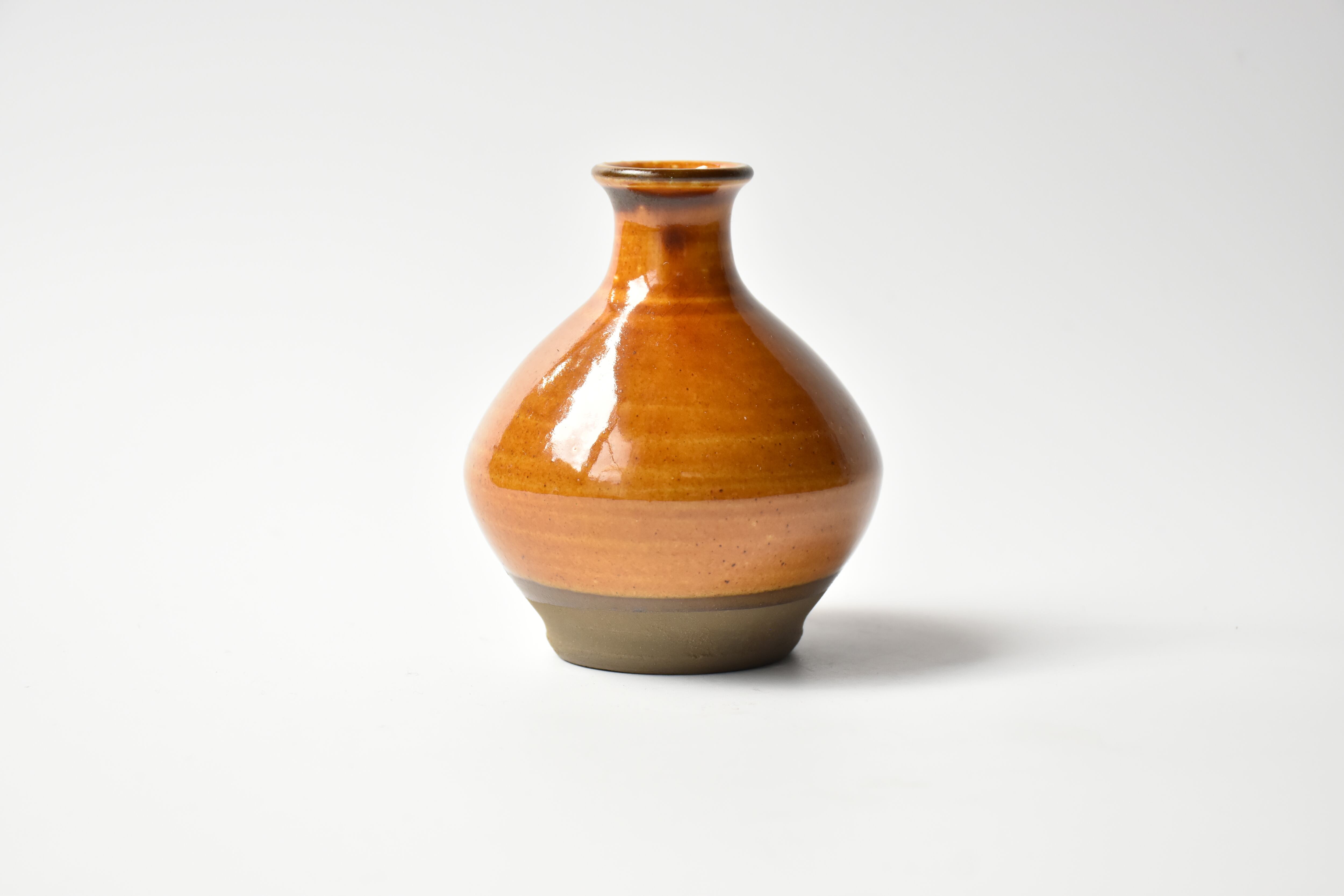 小鹿田焼　花瓶　坂本茂木 小鹿田 坂本茂木 花瓶 共箱付き 民藝 小鹿田焼 おんた 民芸