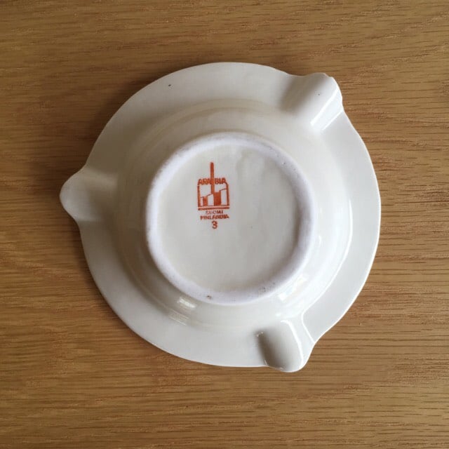 ビンテージ灰皿 若林工業 ステン 並 平無地灰皿 大 - 調理器具のSHOKUBI