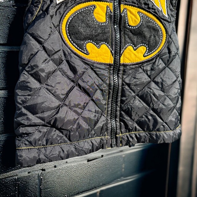 Batman quilting vest size2T
