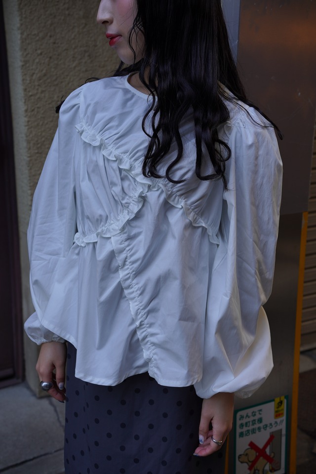 CARO ASYMMETRIC MINI TOP