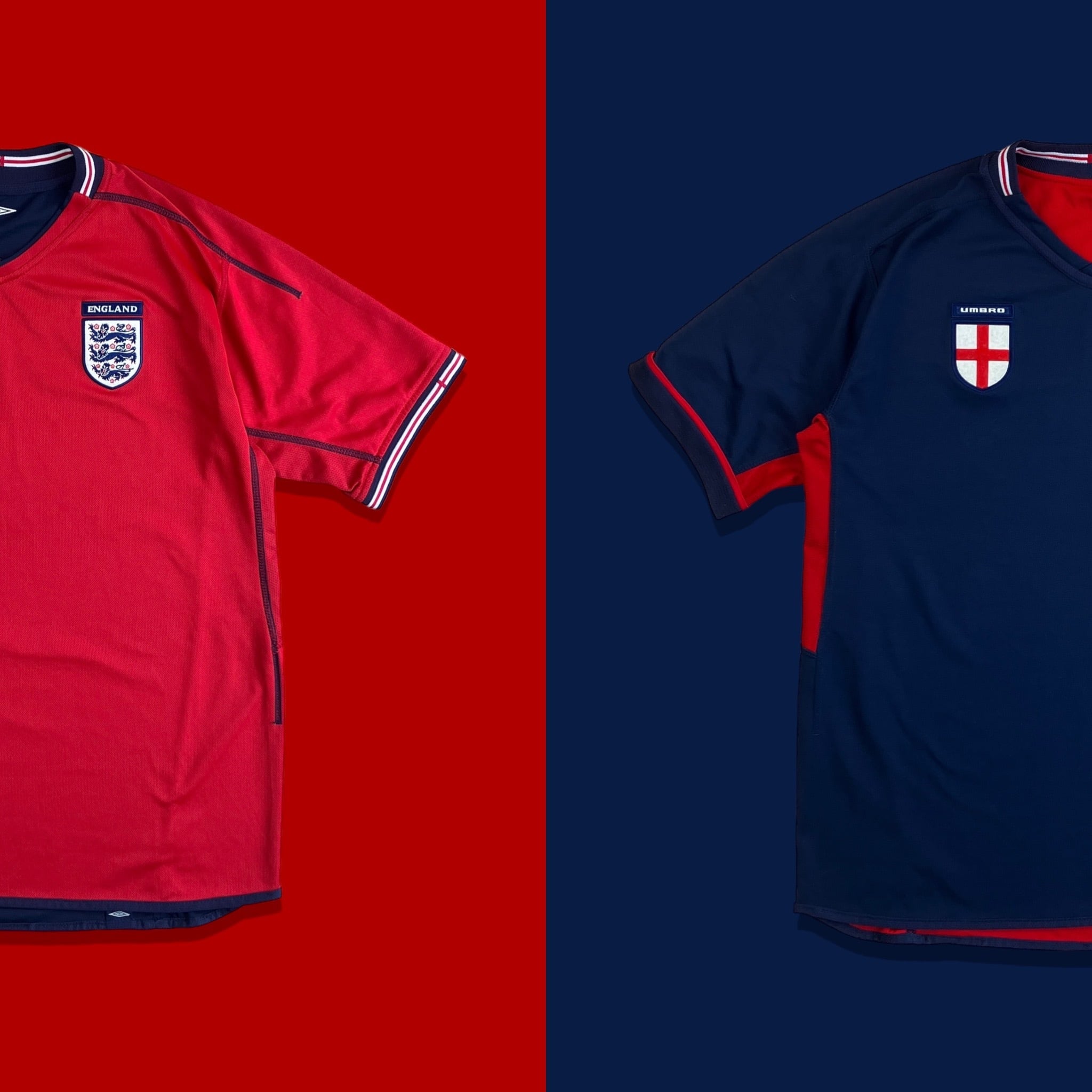 2002-04 ENGLAND Reversible Away Jersey | MARKET