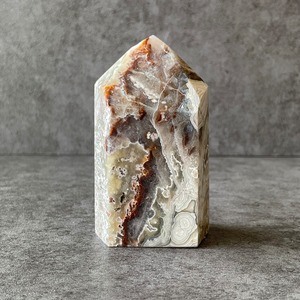 クレイジーレースアゲート　Crazy Lace Agate|ポイント　point  タワー|天然石　パワーストーン　鉱物　gem stone
