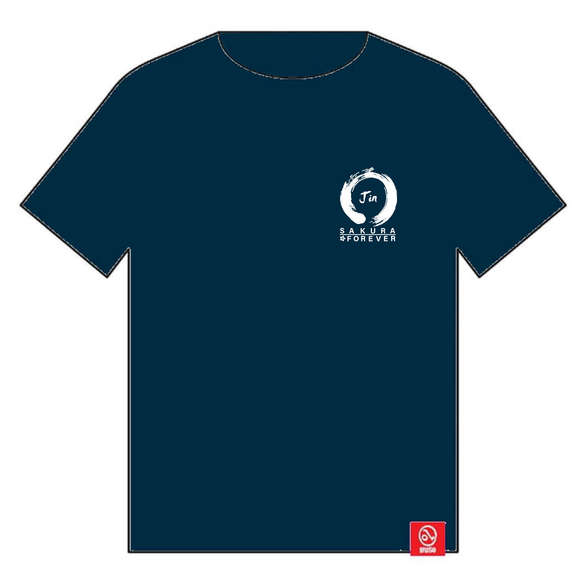 【予約商品】[ドライ生地]仁力俥 SAKURA　FOREVER　インディゴ