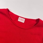 カシミヤ100% N.PEAL エヌピール ニット セーター L/レッド レディース