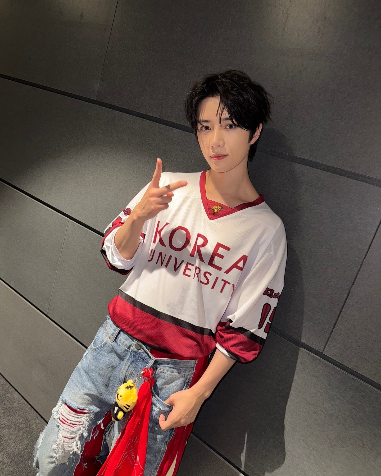 再入庫！☆TXT ボムギュ 着用！！【KOREA UNIVERSITY】Korea