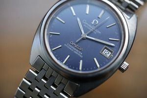 【OMEGA】 1971年製 コンステレーション クロノメーター Cライン 後期型 ブルーダイヤル　自動巻き / Vintagewatch / Constellation / Cal.1011