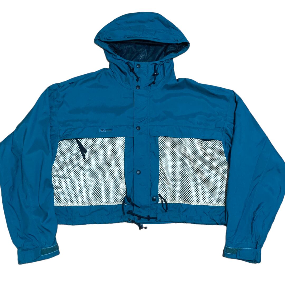 90s Columbia fishing jacket PVC L PFG