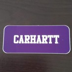 【ST-694】Carhartt Skateboard/Snowboard/BMX Sticker カーハート スケートボード ステッカー パープル
