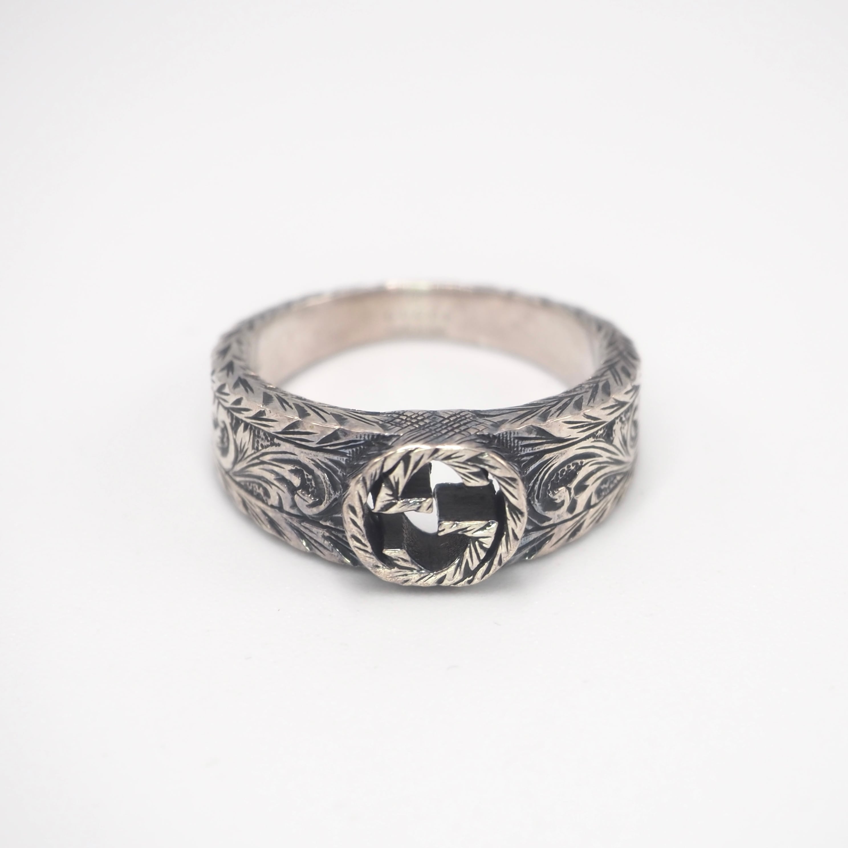 GUCCI 約12号 ヘキサゴン ロゴ リング シルバー925 グッチ | 2122TOKYO