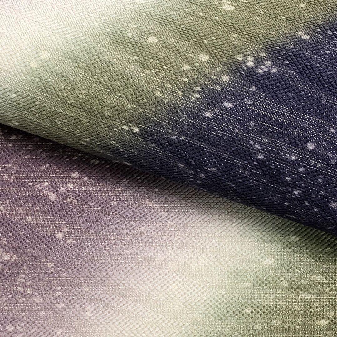 O-2980 袋帯 美しい織模様 グラデーション 金糸-