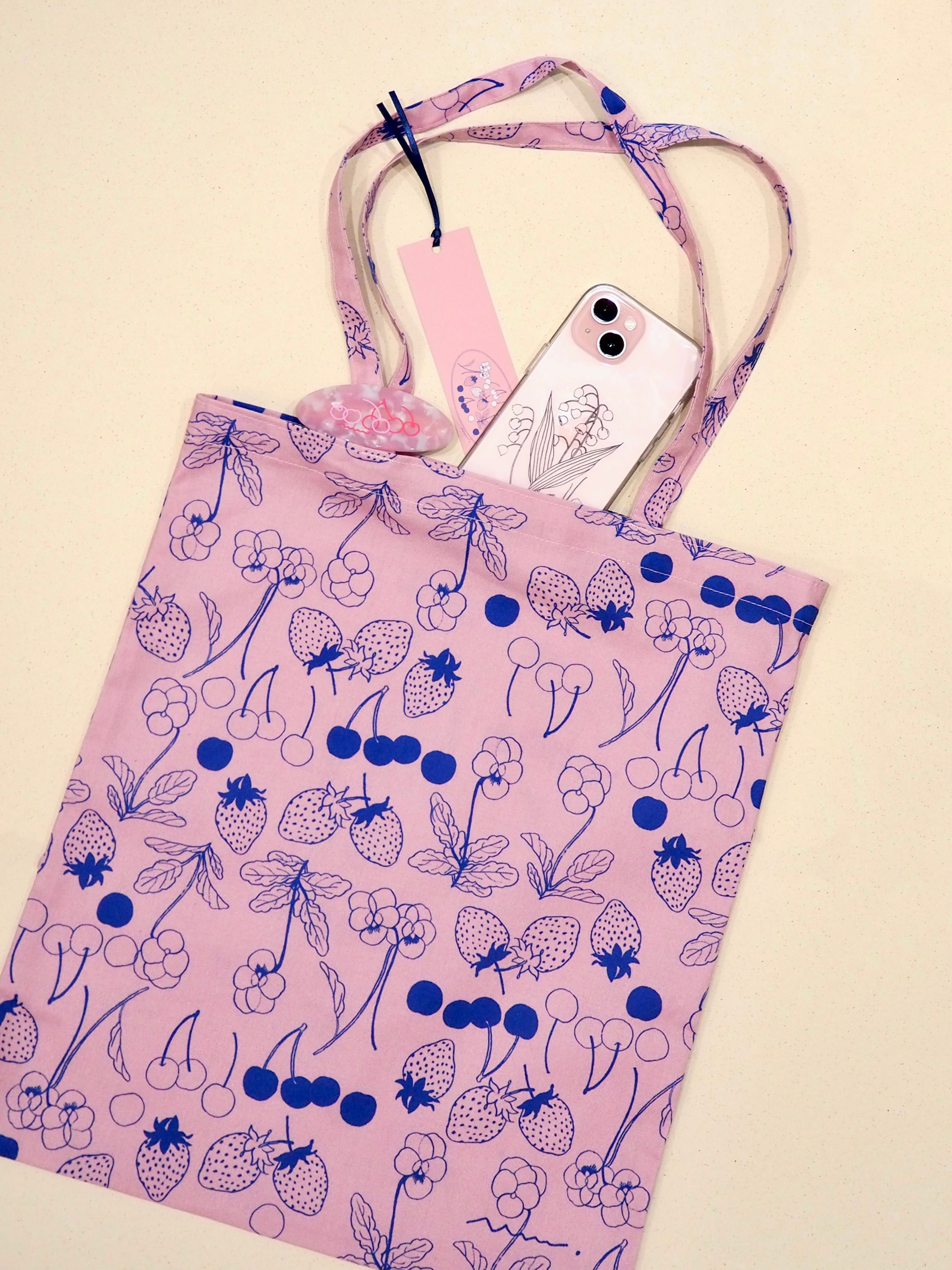 tote bag《ちいさな宝石たち》