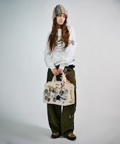 【直営限定ITEM】TYPE-A マルチワッペンターンロックハンドバッグ CQ-48507H
