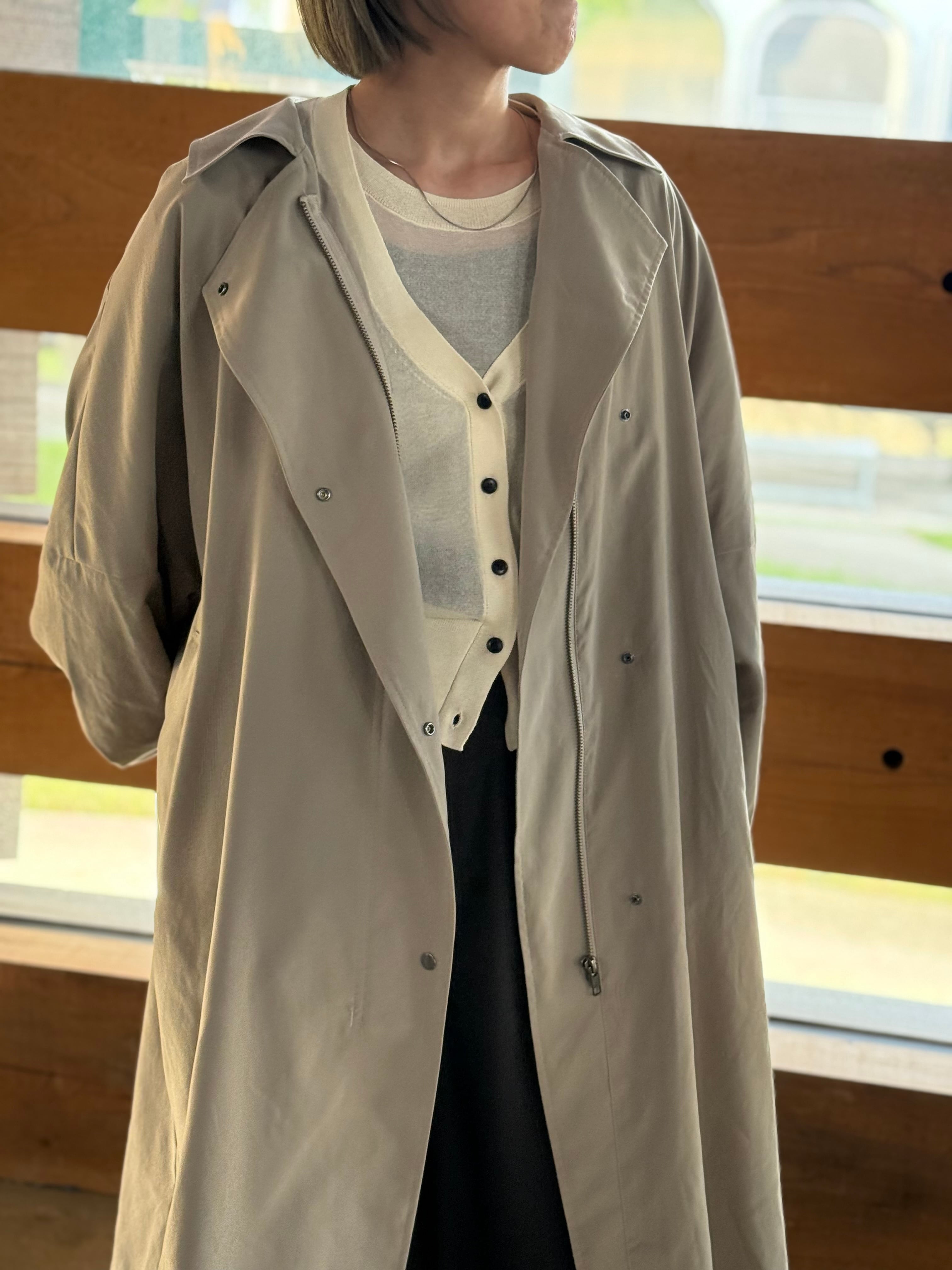 cafune カフネ【ピーチポンチョコート】 | LARGE LAB TOWN